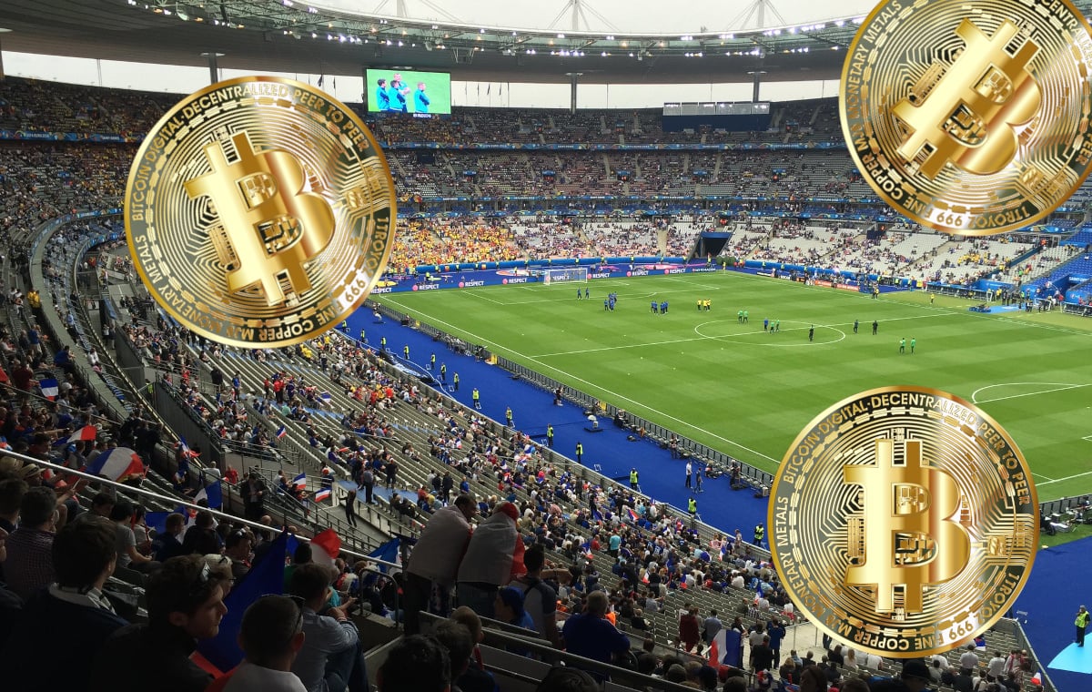 Ansicht Stade de France Bitcoin