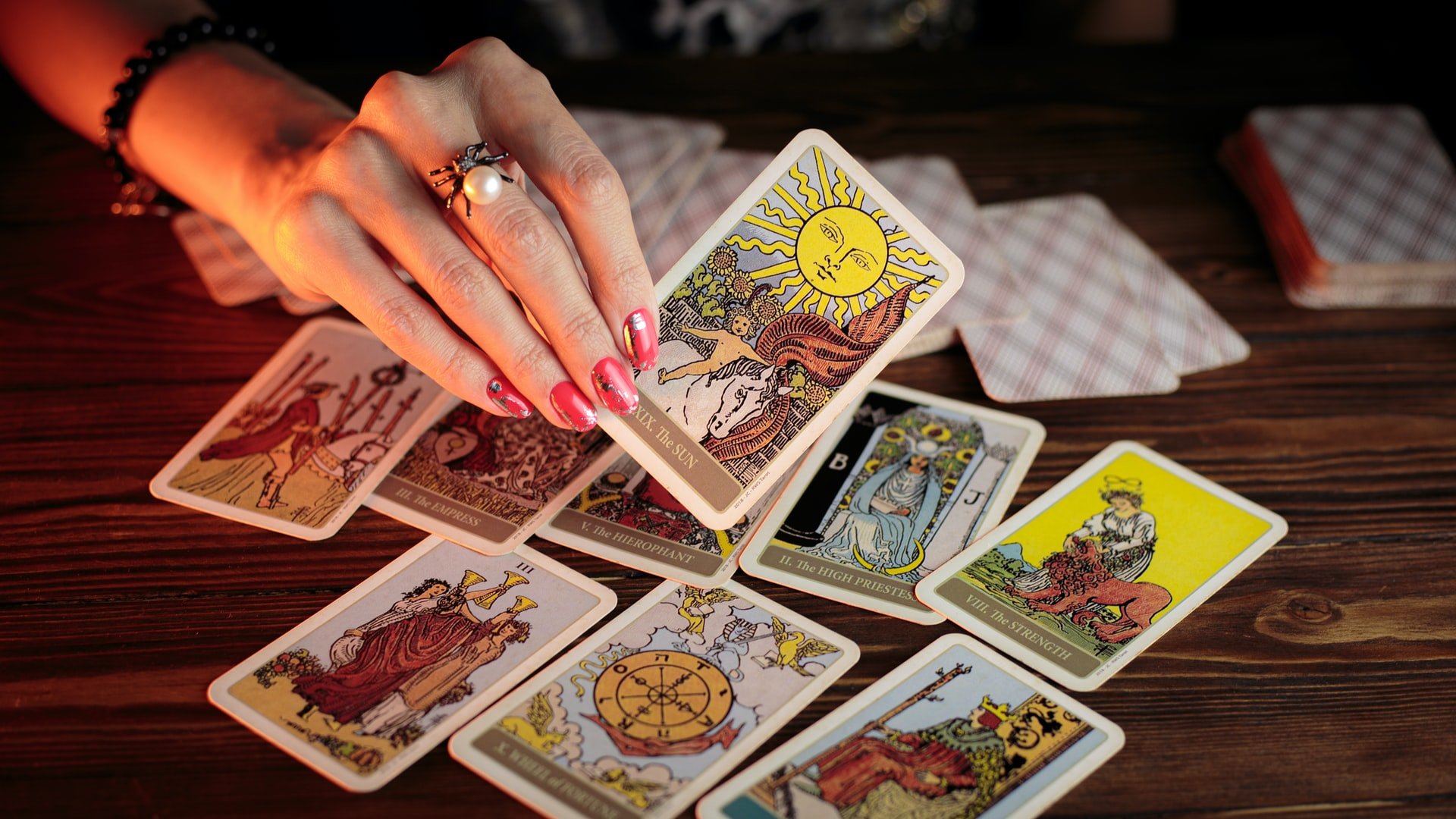Tarotkarten Kartenlegerin