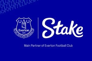 Logos Stake und FC Everton