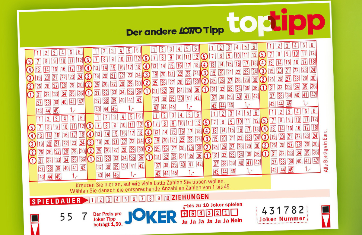 Lotto Tippschein Österreich