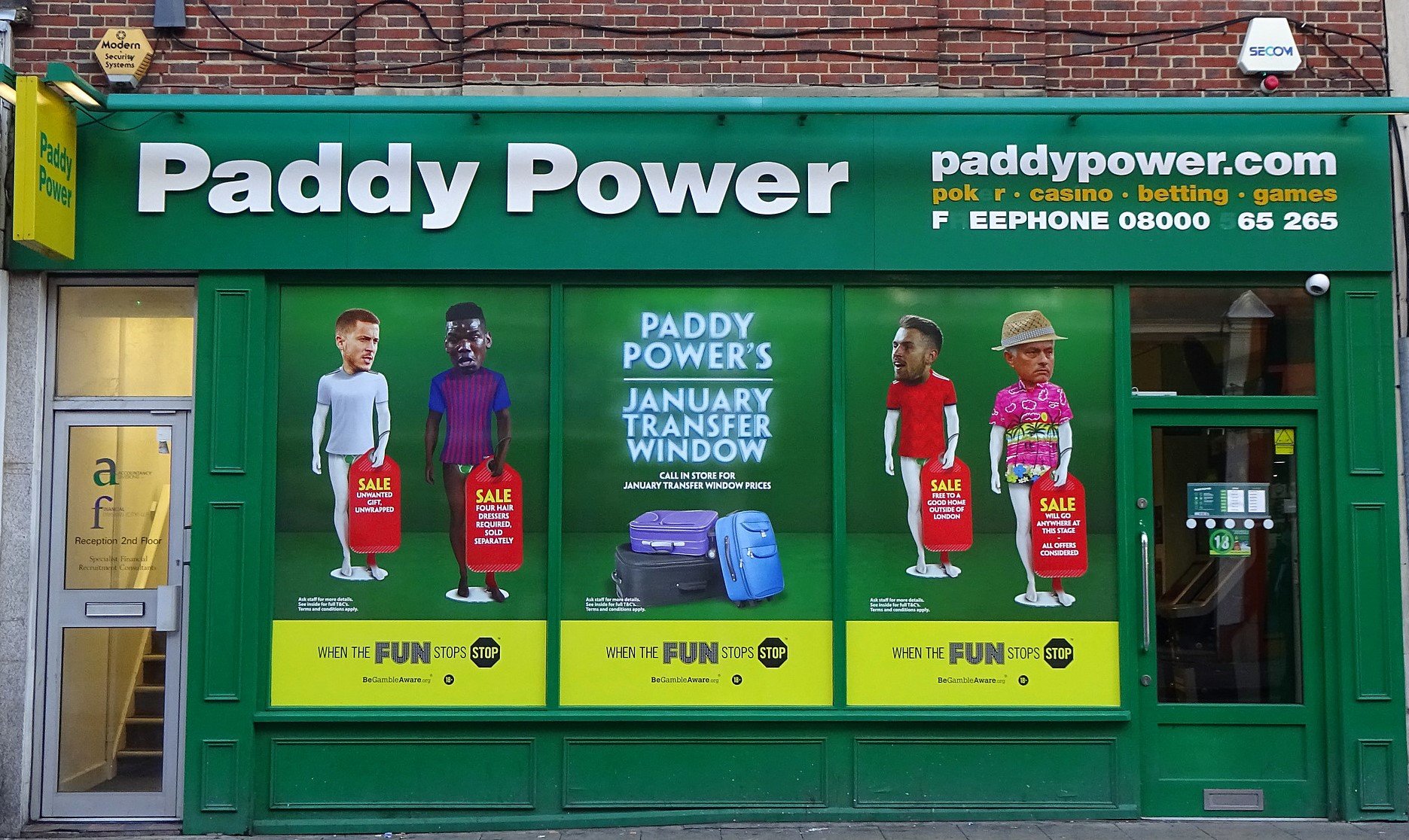 Paddy Power Annahmestelle