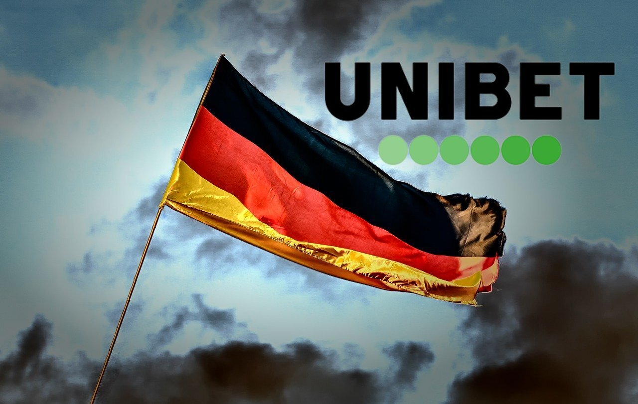 deutsche Flagge, Unibet Logo