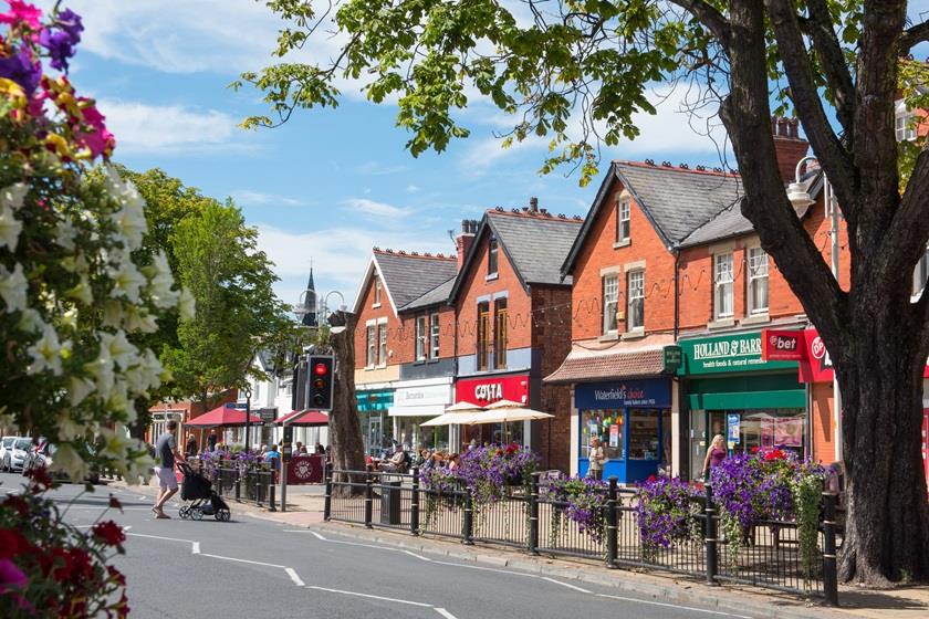 Formby England Hauptstrasse