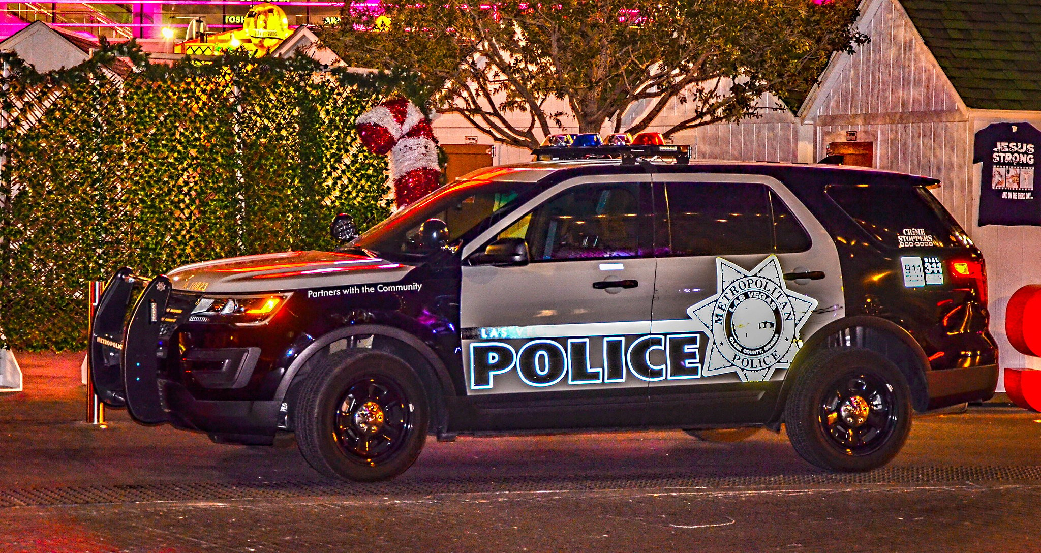 Polizeiauto Las Vegas