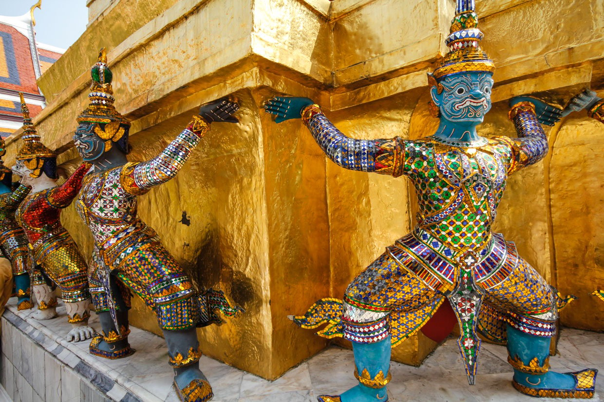 Thailand Götter-Tempel