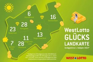 WestLotto Gewinnerkarte 2022 1. Halbjahr
