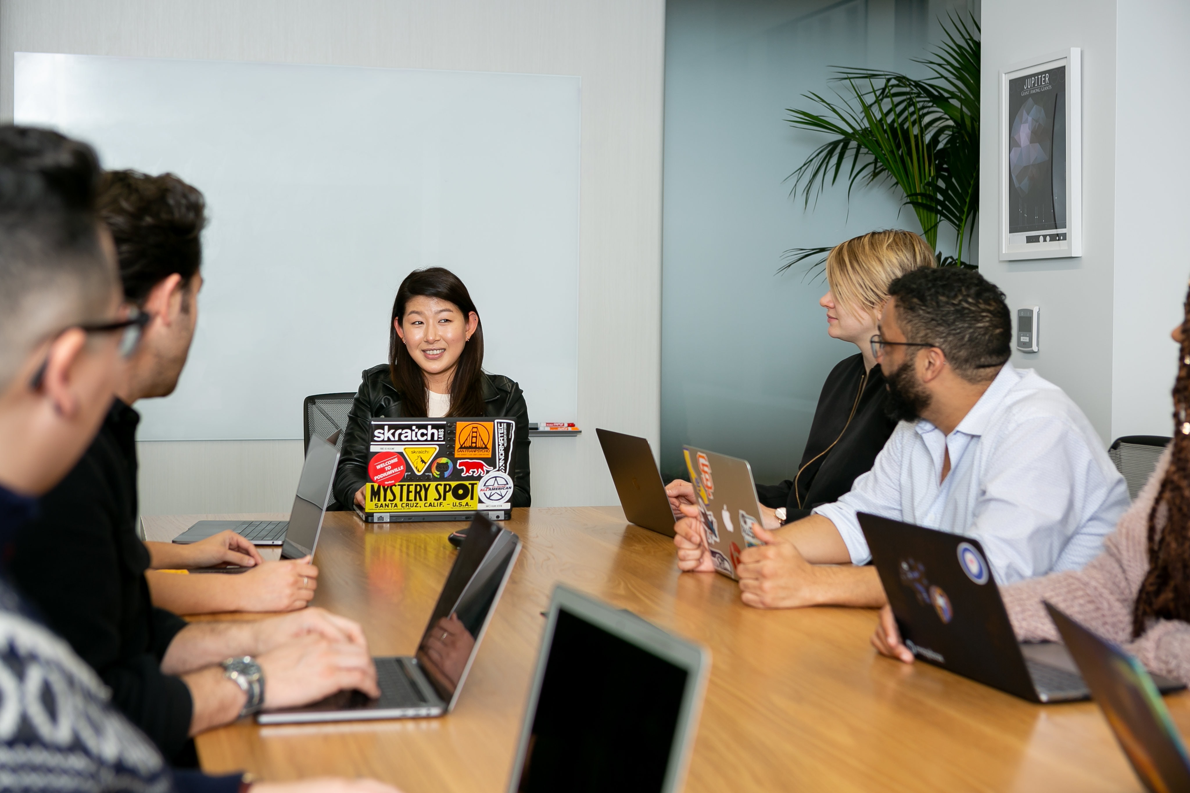 Frauen Tisch Team Meeting