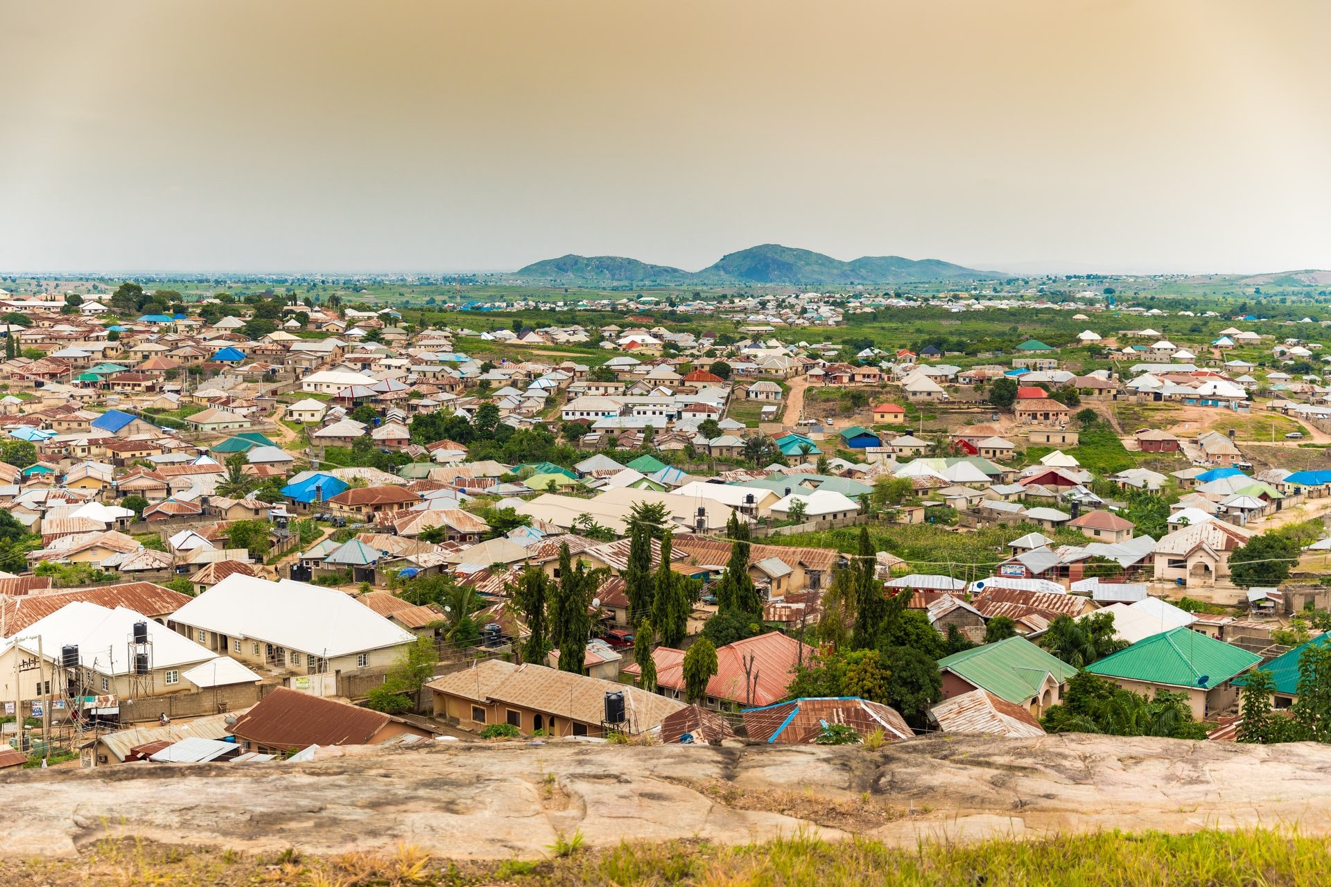  Ausläufer von Abuja Nigeria