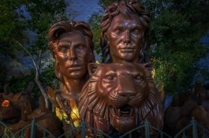 Siegfried und Roy-Statue