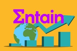 Entain-Logo, Diagramm