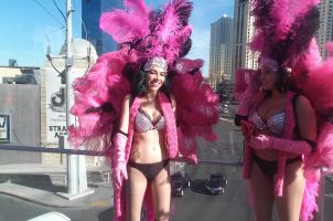 Showgirls am Las Vegas Strip