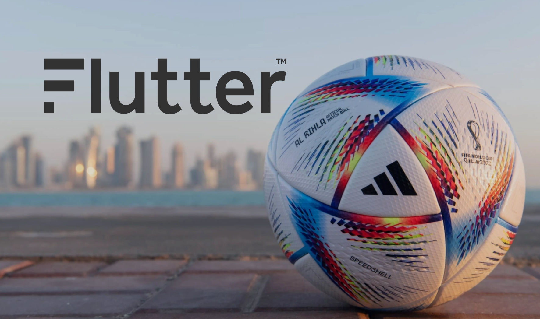Fußball-WM Flutter-Logo
