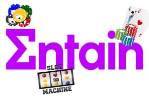 Entain-Logo, Poker- Glücksspiel-Symbole