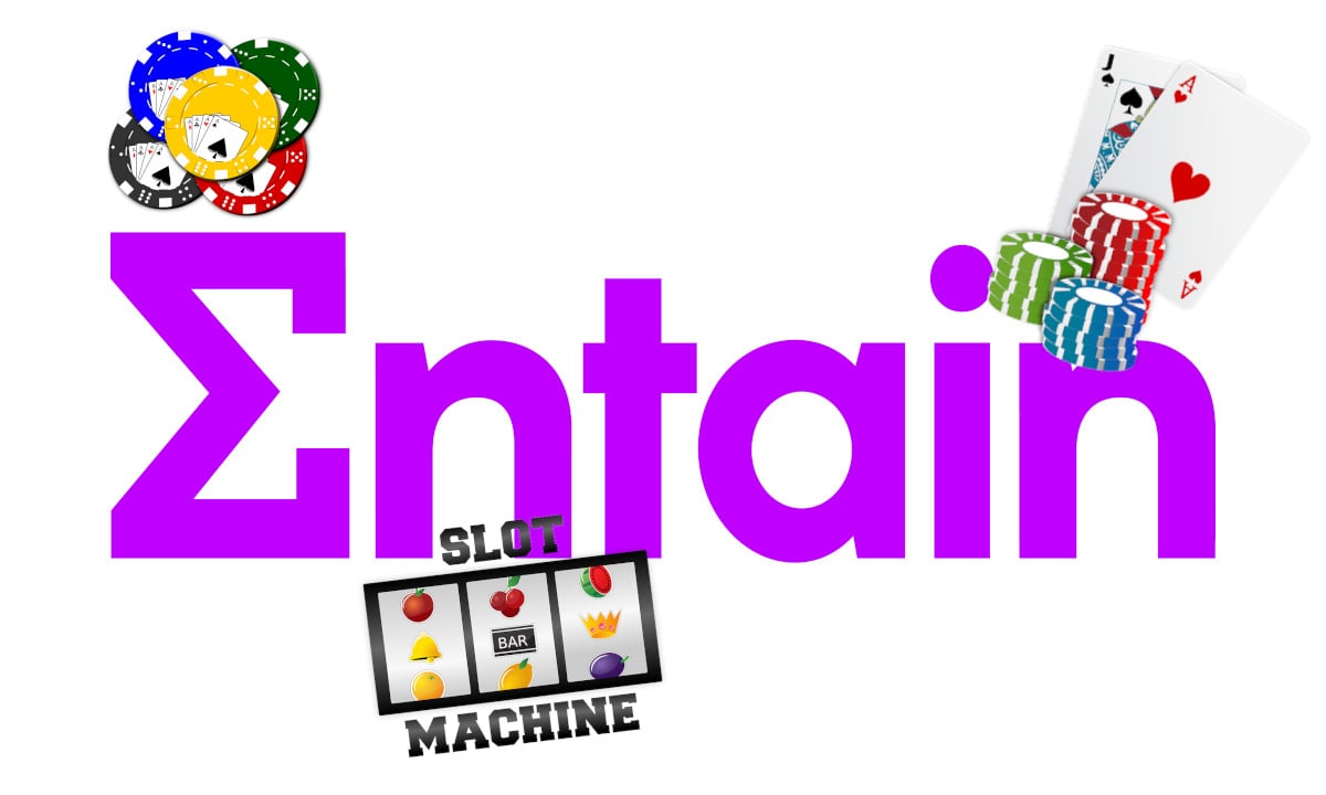 Entain-Logo, Poker- Glücksspiel-Symbole