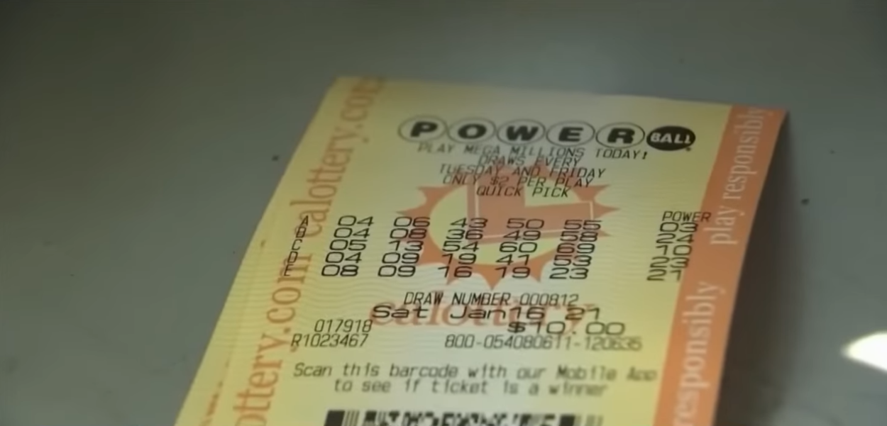 Powerball Lotterie-Ticket