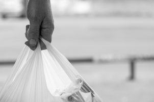 Einkauf, Plastiktüte