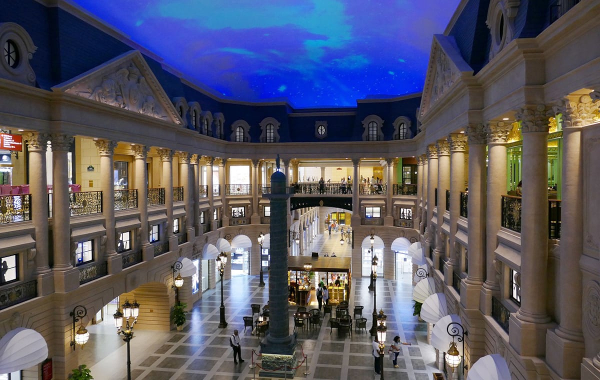 Innansicht Casino in Macau