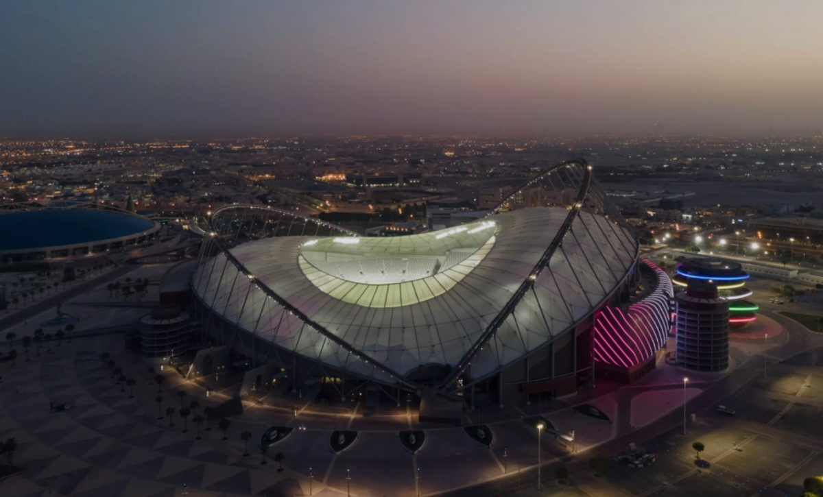 Fußball-WM-Stadion Katar