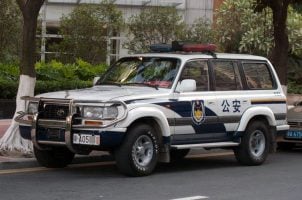 Polizeiwagen China