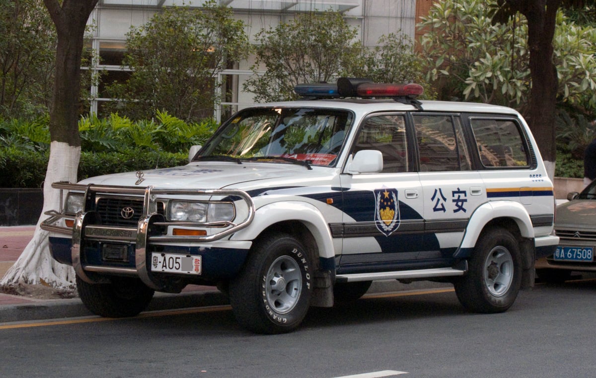 Polizeiwagen China