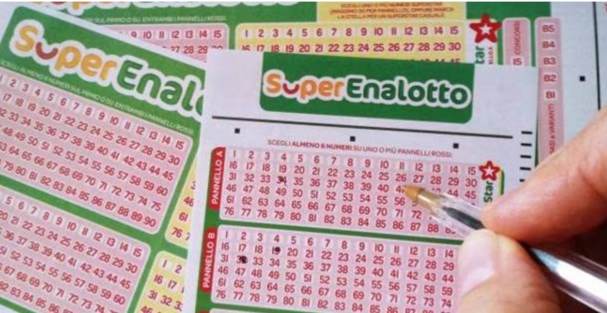 Superenalotto-Lottoscheine