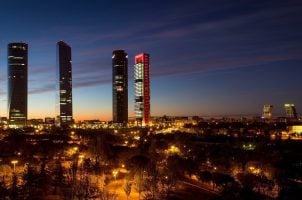 Madrid bei Nacht