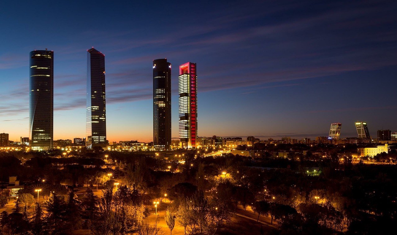 Madrid bei Nacht