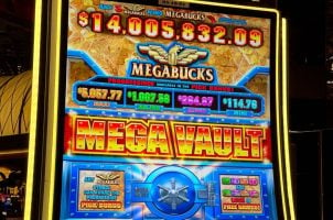 Megabucks-Spielautomaten-Jackpot