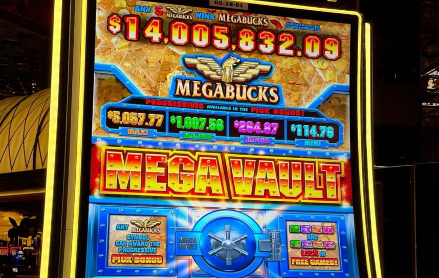 Megabucks-Spielautomaten-Jackpot