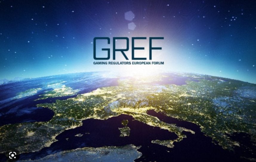 GREF-Logo Luftaufnahme Europa