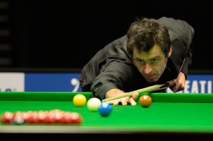 Ronnie O'Sullivan beim Snooker