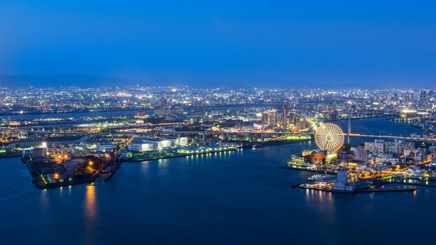 Hafen von Osaka