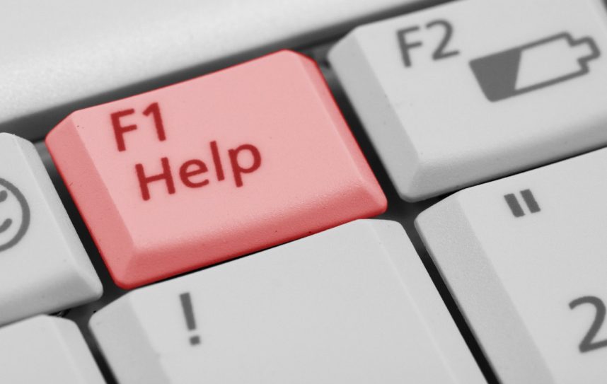 Help auf Tastatur