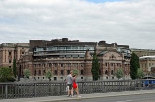 Schwedischer Reichtstag in Stockholm