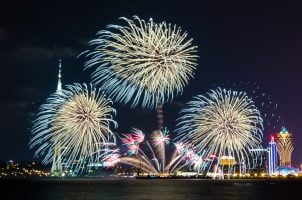 Feuerwerk in Macau