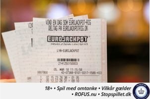 Eurojackpot, Dänemark, Danske Spil