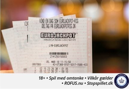 Eurojackpot, Dänemark, Danske Spil