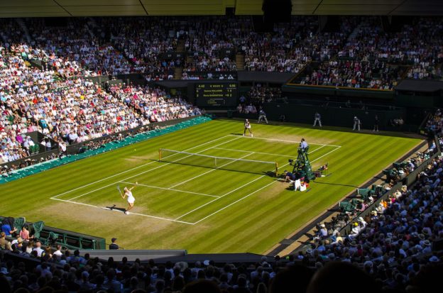 Wimbledon-Tennismatch