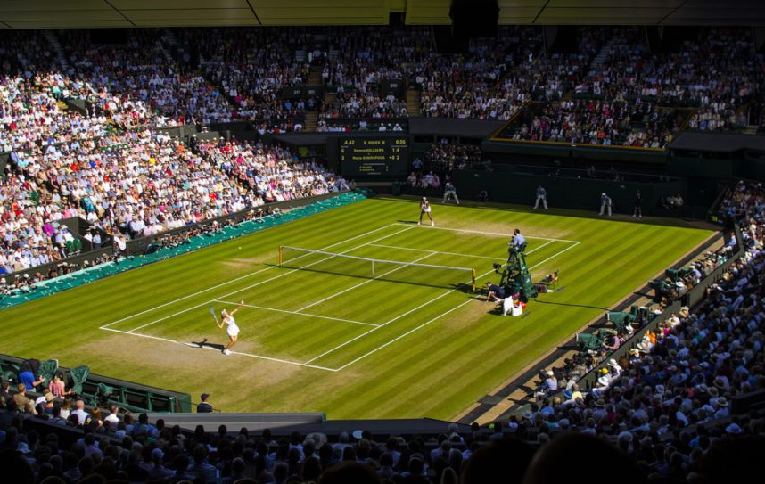 Wimbledon-Tennismatch