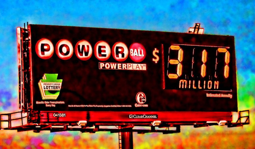 Powerball-Schild