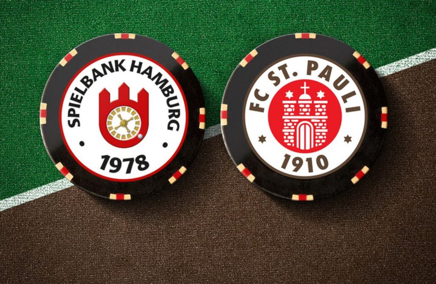 Jetons mit Logos FC St. Pauli Spielbank Hamburg