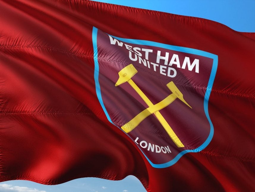 Fahne West Ham United, Fußballclub