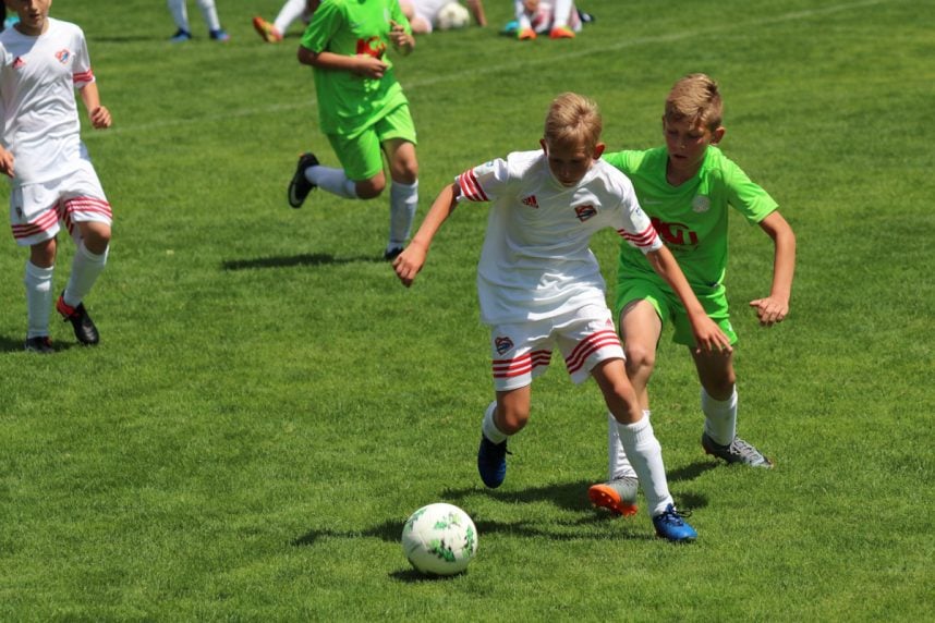 junge Fußballspieler