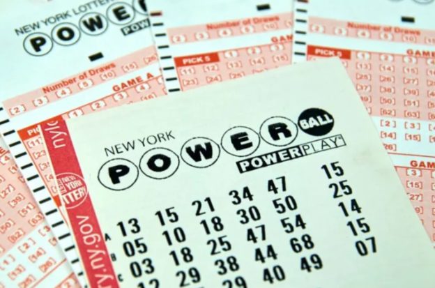 Powerball-Lottoschein