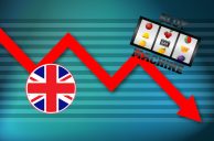 Britische Fahne, Slot, negative Kurve