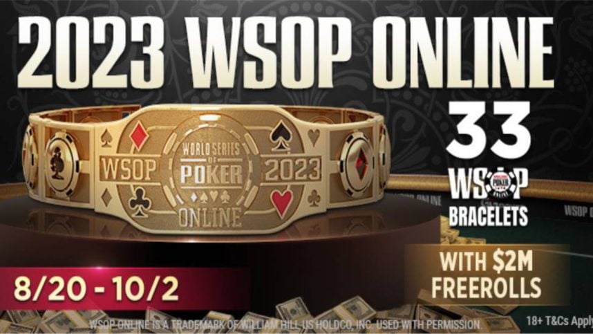 Logo 2023 WSOP Online