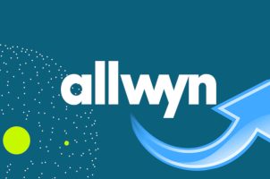 Allwyn-Logo, Pfeil