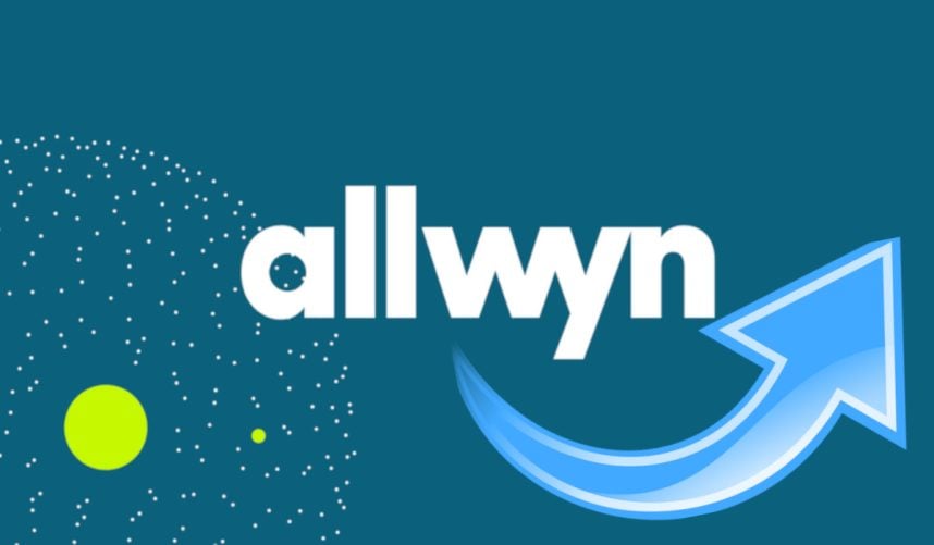 Allwyn-Logo, Pfeil