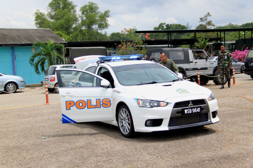 Polizeiwagen Malaysia