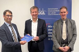 GGL-Vorstand und Burkard Blienert